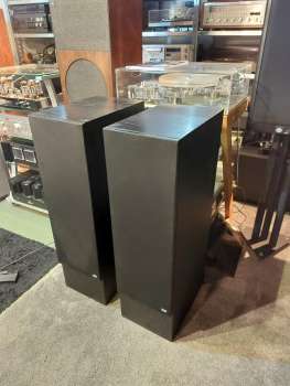 Preview: B&W Matrix 3 Standlautsprecher High-End in Esche schwarz 3-Wege England 1988